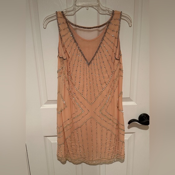 Phoebe mini beaded dress. New. Size 2 - Picture 1 of 6